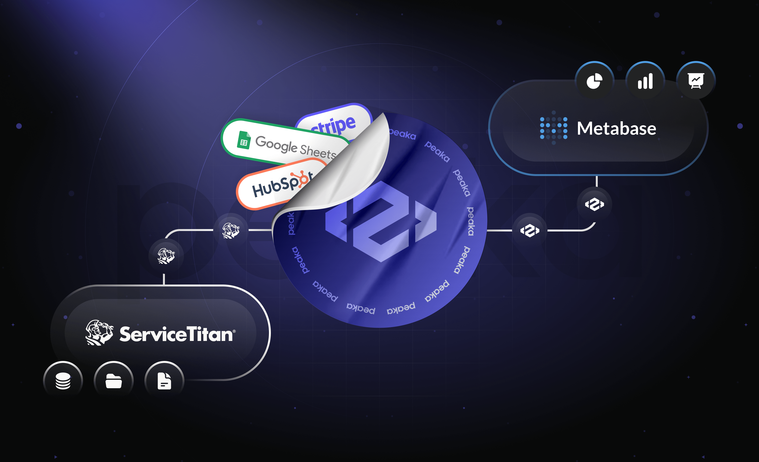 Connecting ServiceTitan to Metabase with Peaka